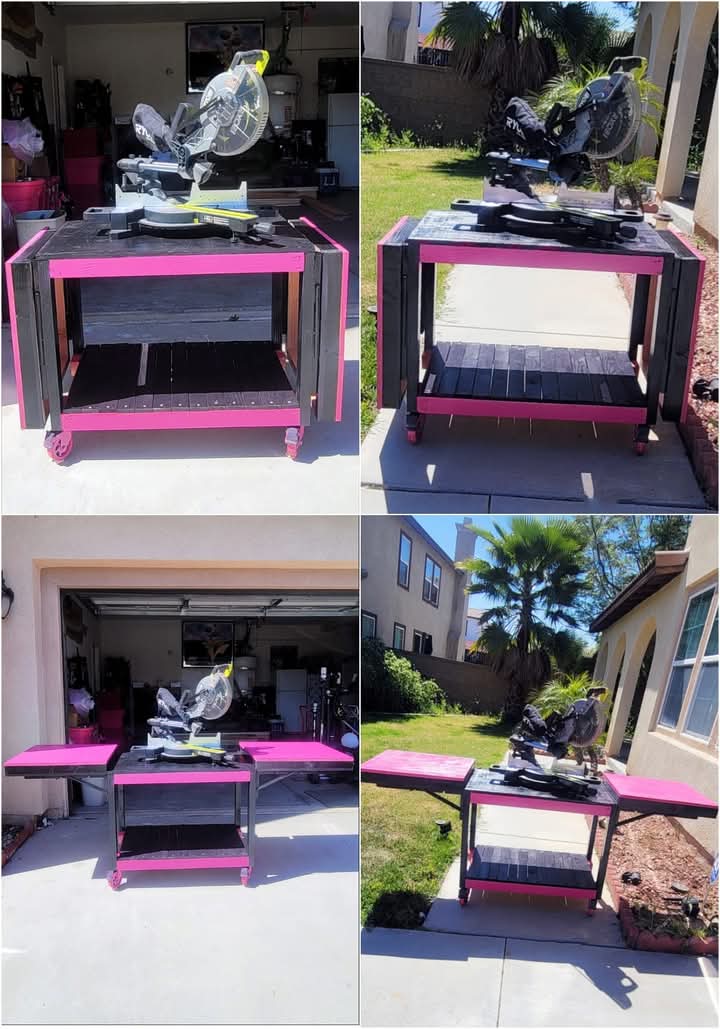 Saw Table with Storage